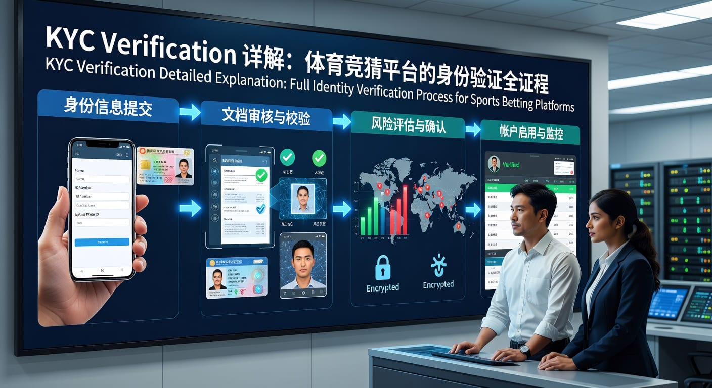 KYC verification：皇冠体育开户注册与身份审核要点