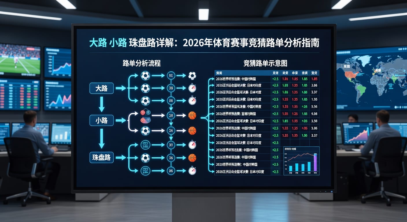 大路 小路 珠盘路投注技巧与走势分析